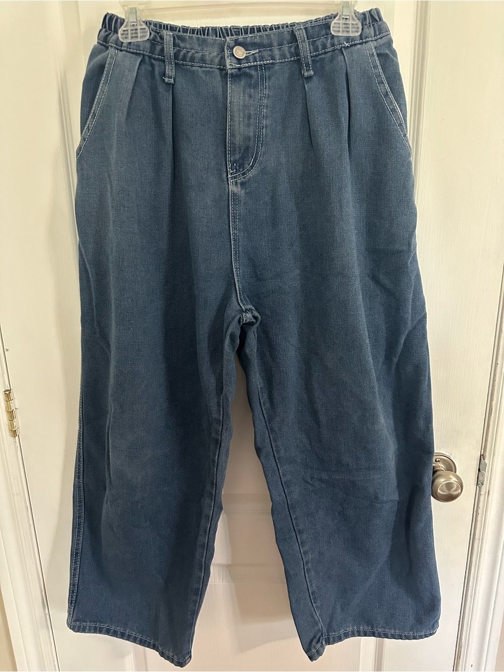 Relaxed Fit Men's Jeans — Dark Blue